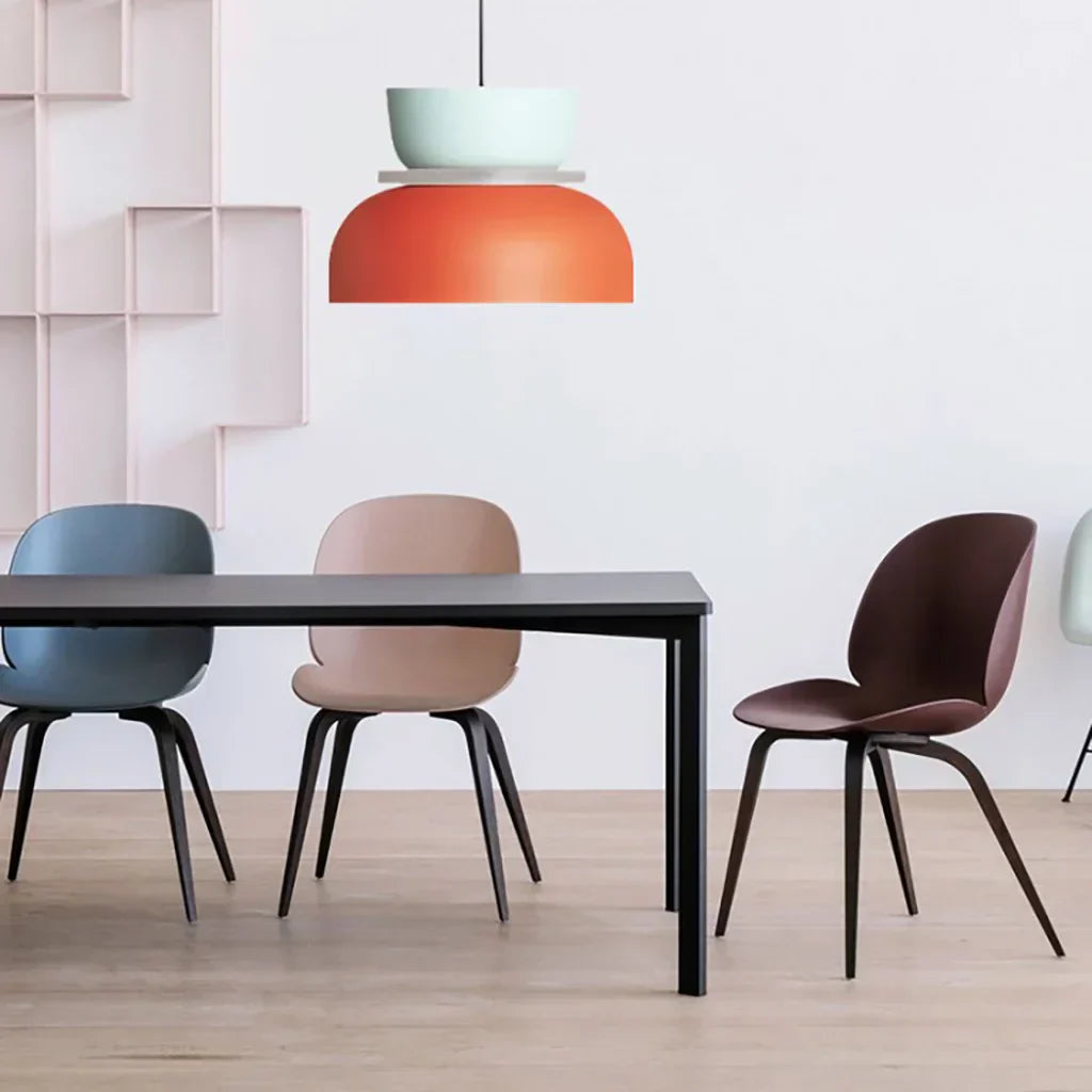 Nordic color block pendant lamp | DulcyGlow