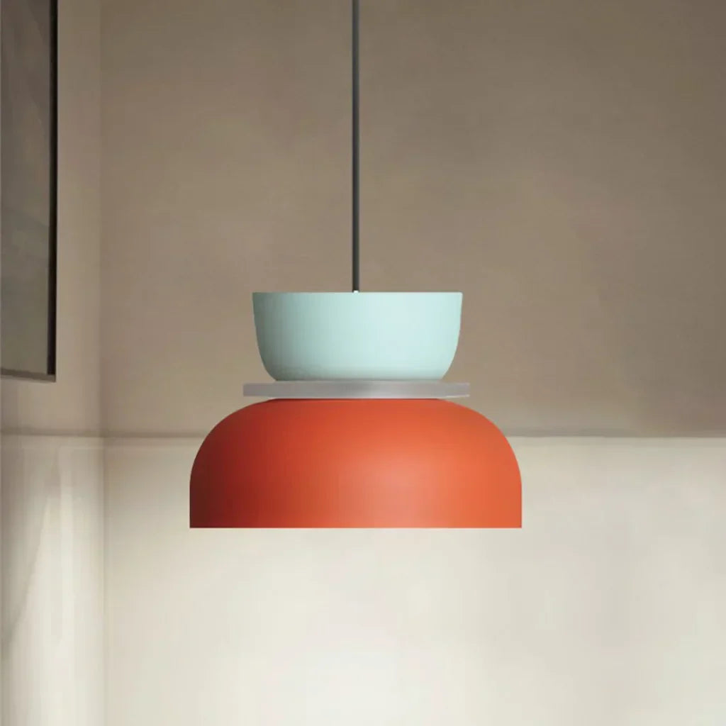 Nordic color block pendant lamp | DulcyGlow