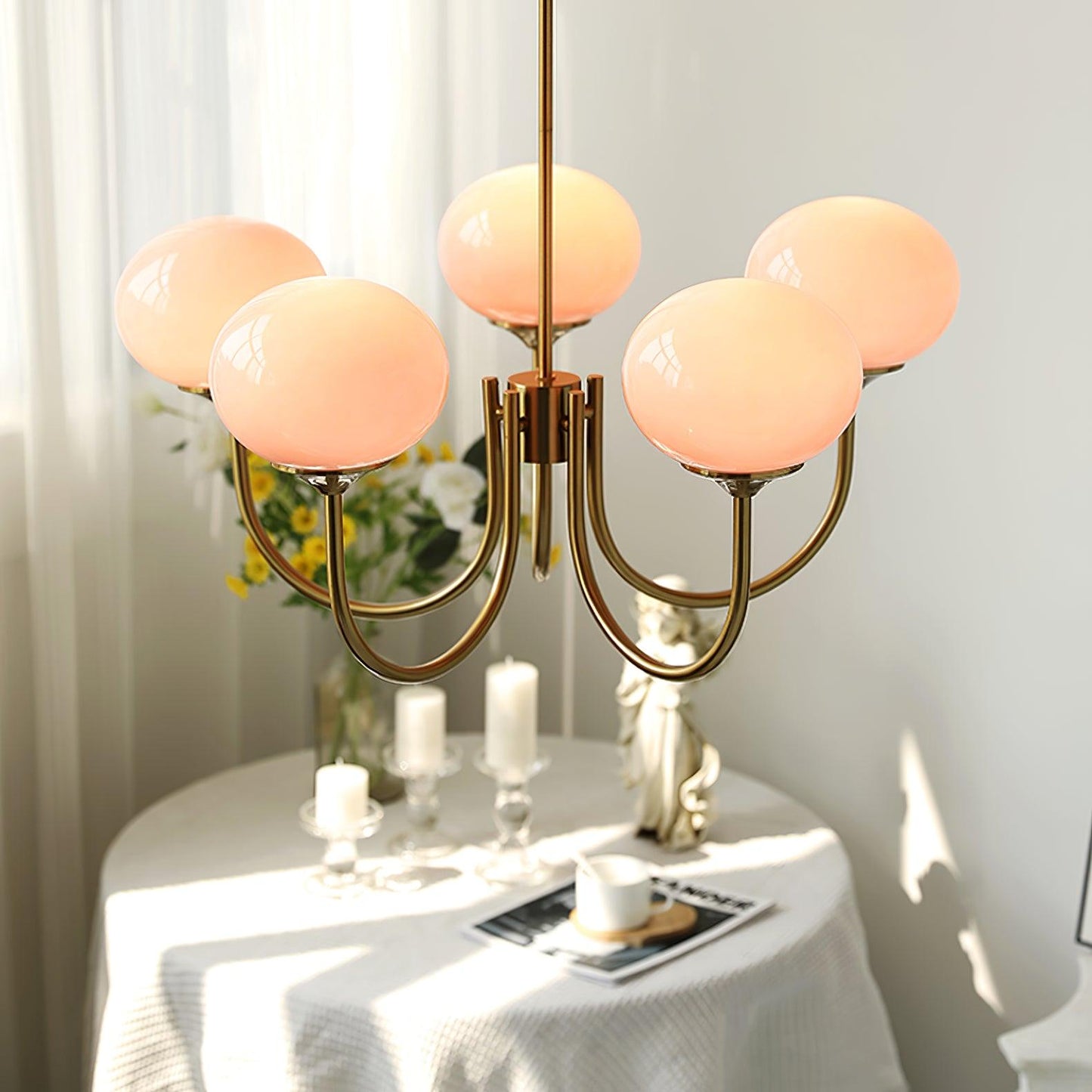 Marshmallow Chandelier | LuxeGlow