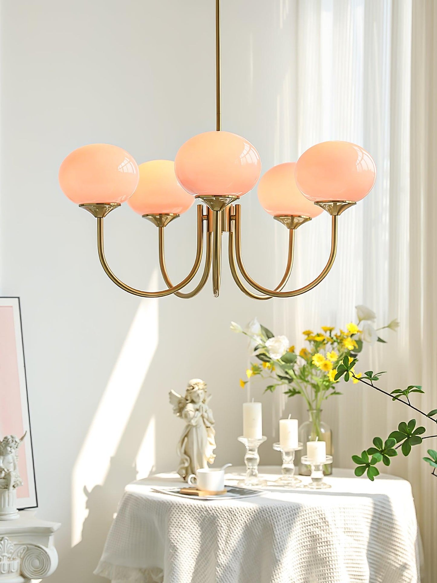 Marshmallow Chandelier | LuxeGlow