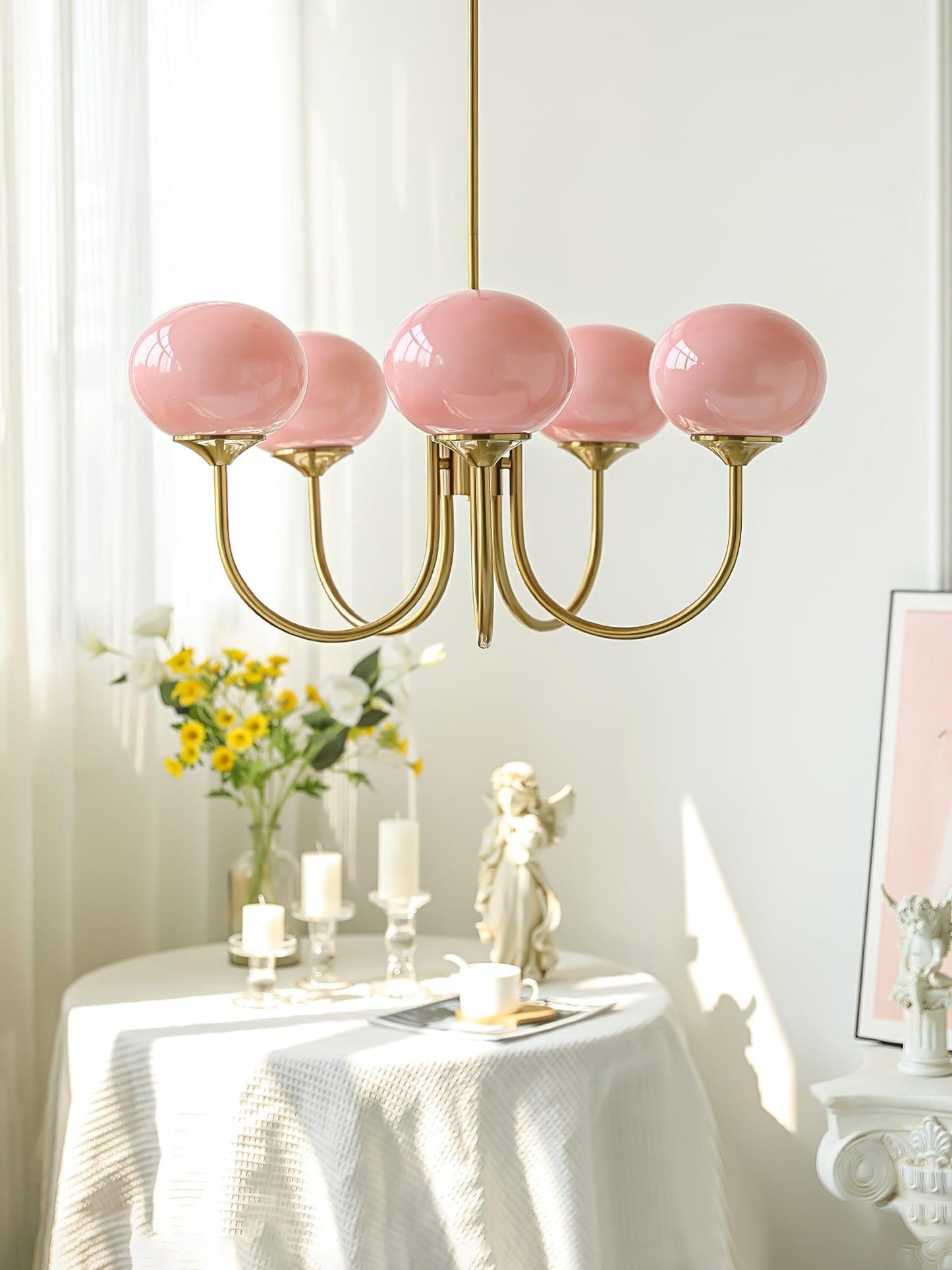 Marshmallow Chandelier | LuxeGlow