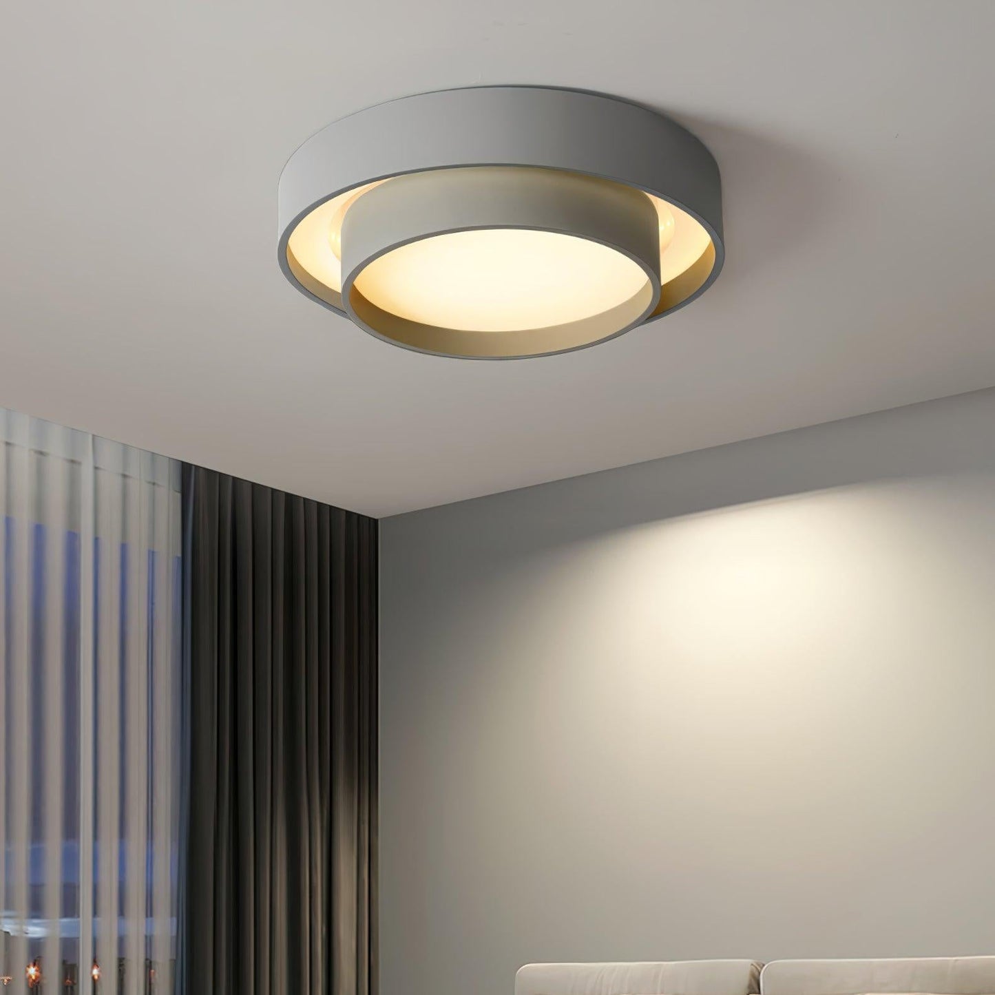 Variant image for Moderne Plafondlamp Zwart met LED | LuxeLight-7