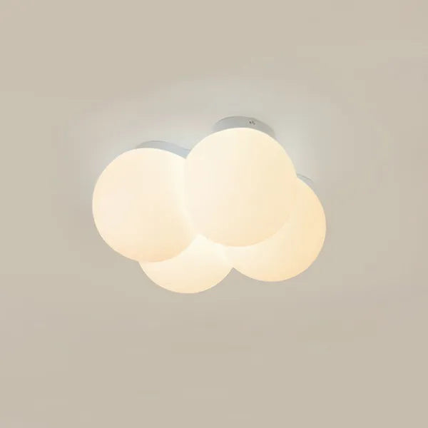 Elegant cloud-shaped LED ceiling lamp | CloudLuxe