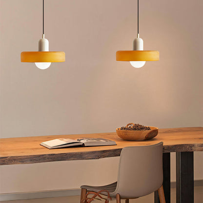 Bauhaus Pendant Lamp in Colored Glass | Aurelio