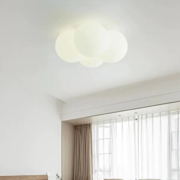 Elegant cloud-shaped LED ceiling lamp | CloudLuxe