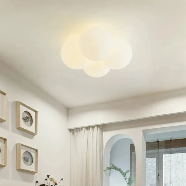 Elegant cloud-shaped LED ceiling lamp | CloudLuxe