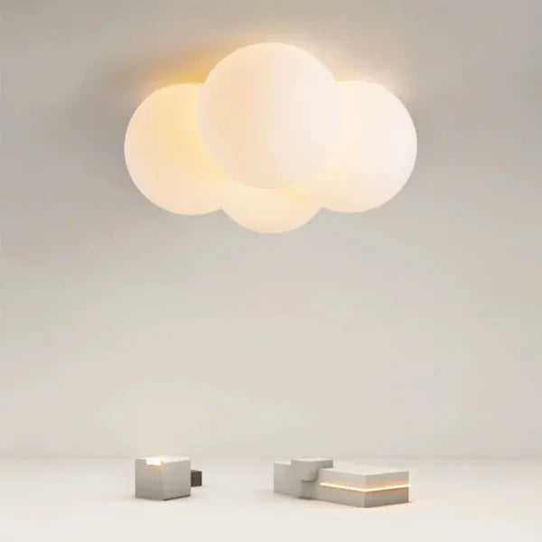 Elegant cloud-shaped LED ceiling lamp | CloudLuxe