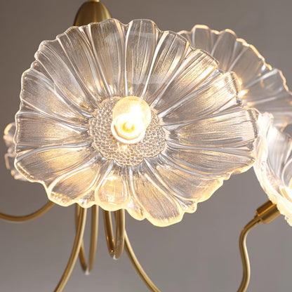 Murano Flower Chandelier | LumiFleur