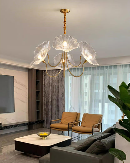 Murano Flower Chandelier | LumiFleur