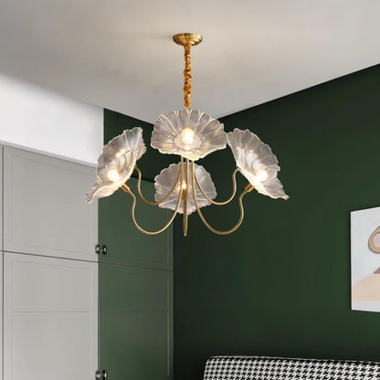 Murano Flower Chandelier | LumiFleur