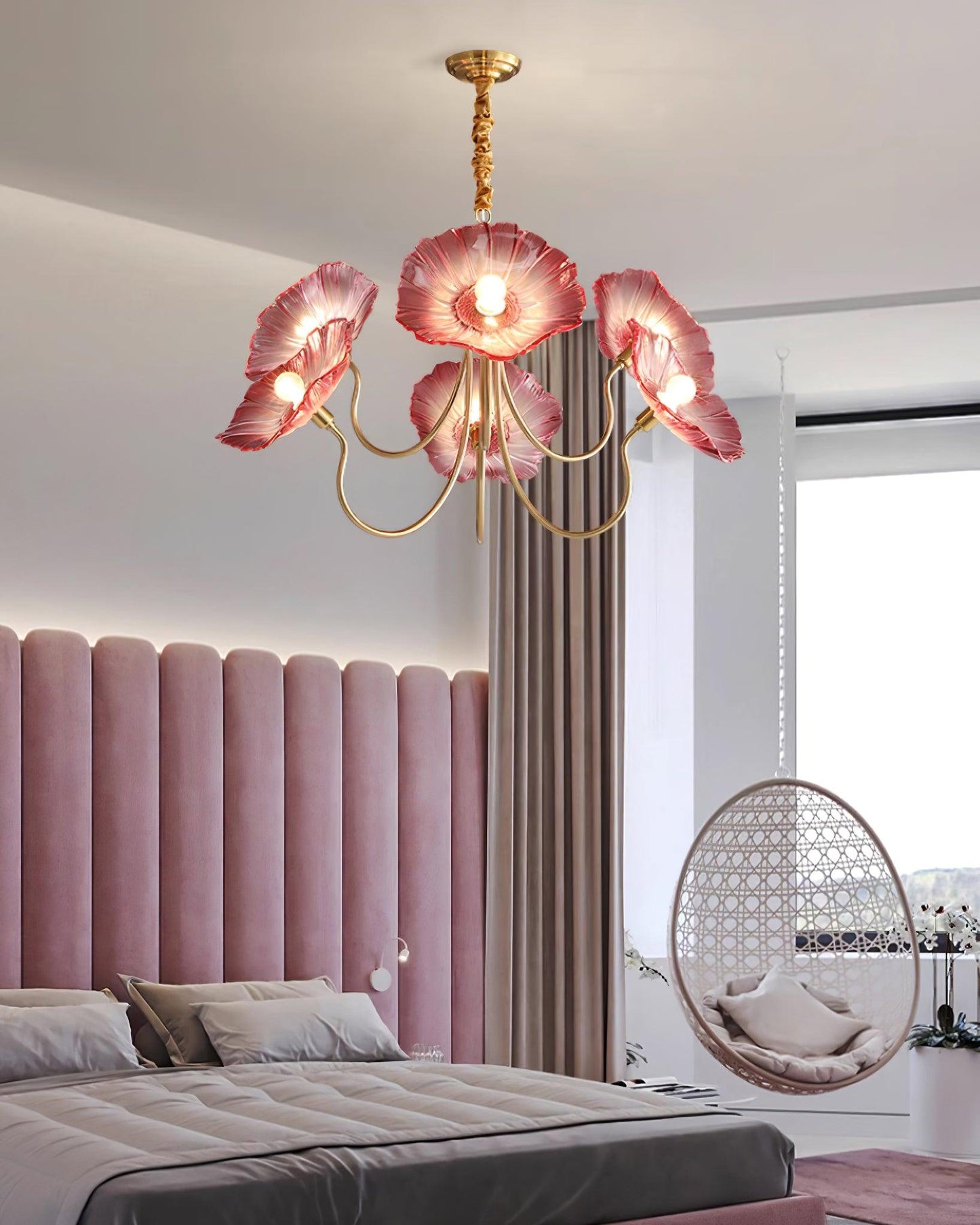 Murano Flower Chandelier | LumiFleur