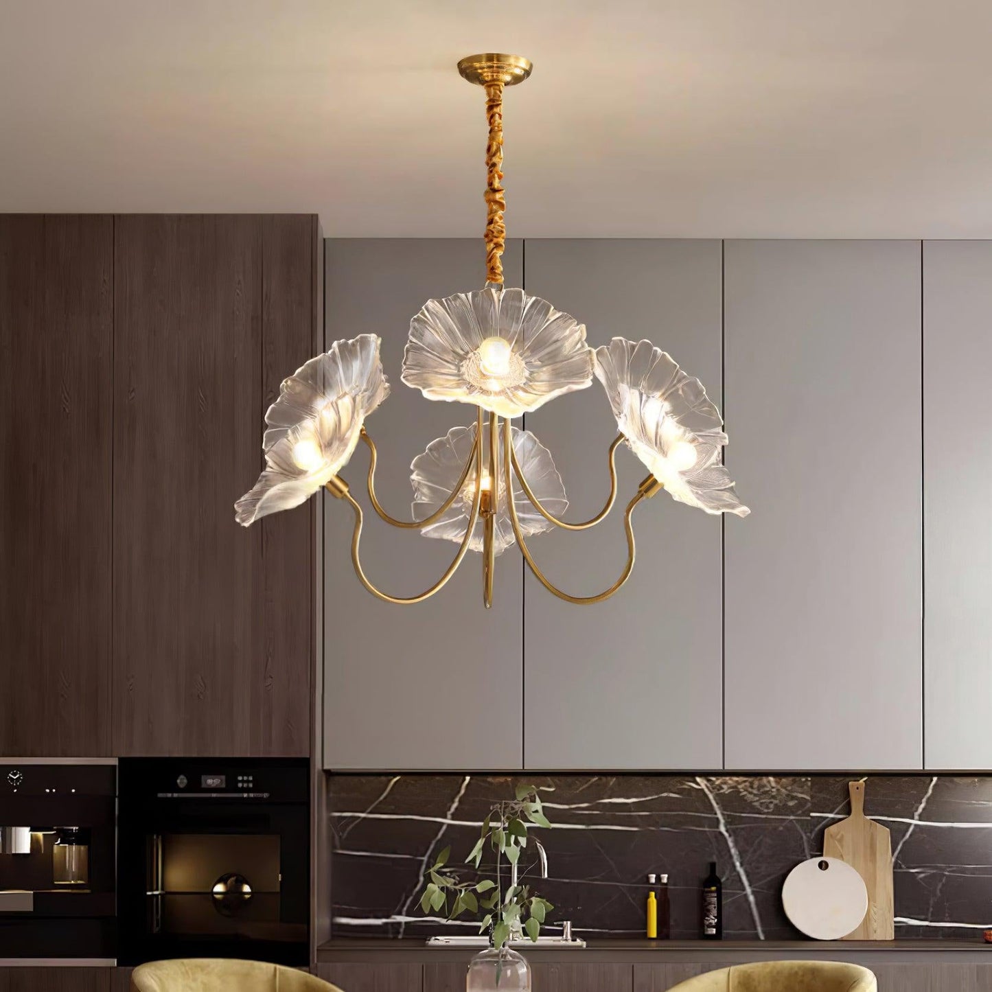 Murano Flower Chandelier | LumiFleur