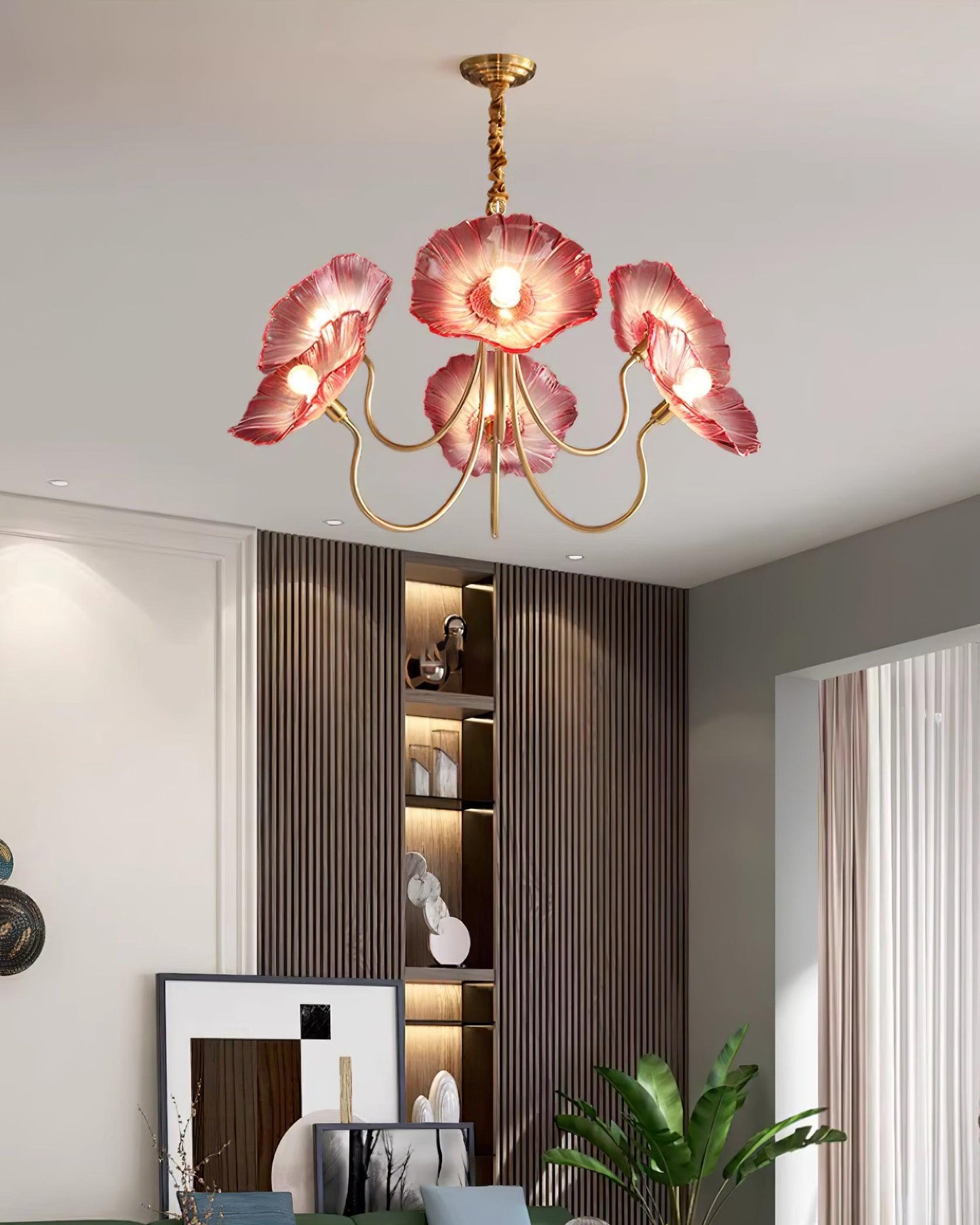 Murano Flower Chandelier | LumiFleur