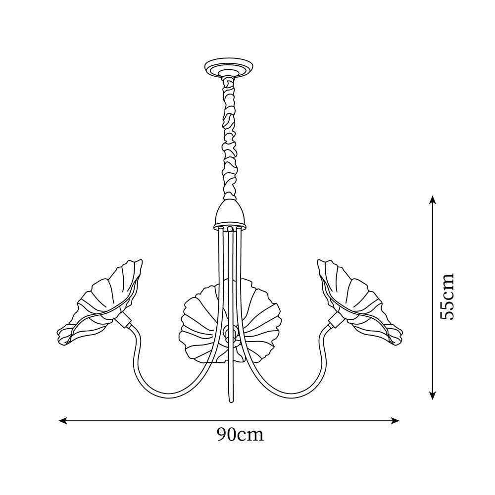 Murano Bloemenkroonluchter | LumiFleur