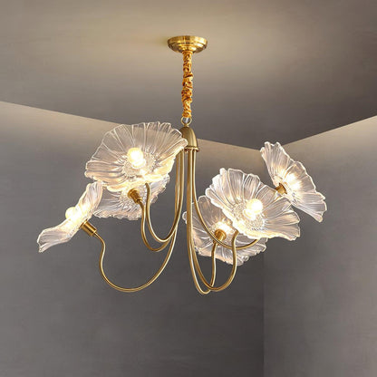 Murano Flower Chandelier | LumiFleur