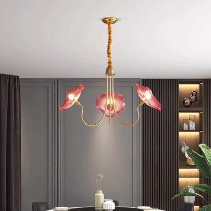 Murano Flower Chandelier | LumiFleur