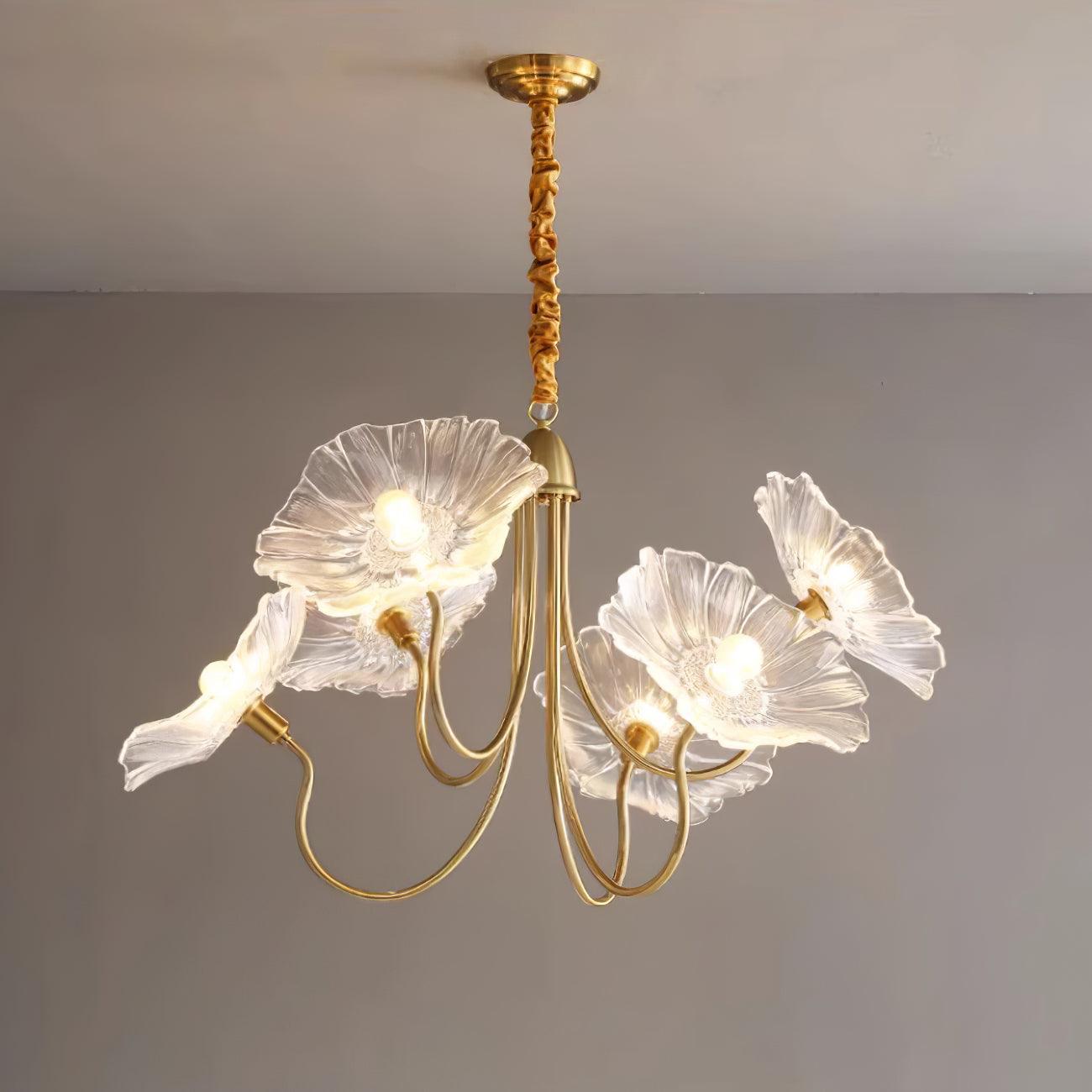 Murano Flower Chandelier | LumiFleur