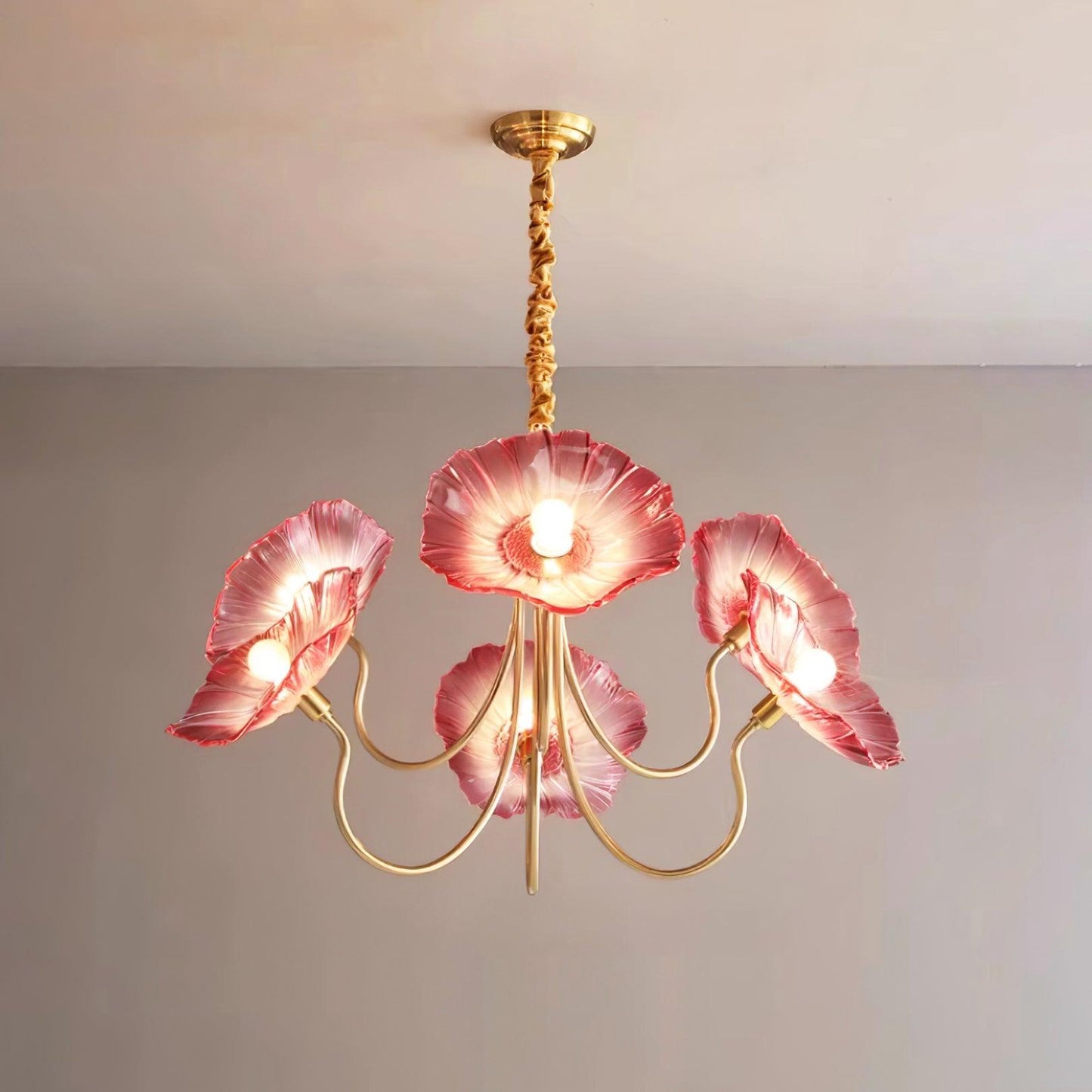 Murano Flower Chandelier | LumiFleur