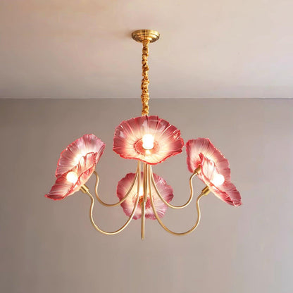 Murano Flower Chandelier | LumiFleur