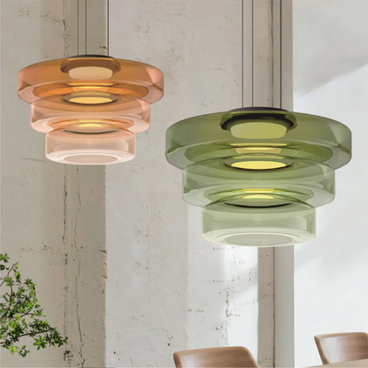 BauhausGlow | Glazen Hanglamp in Bauhaus Stijl