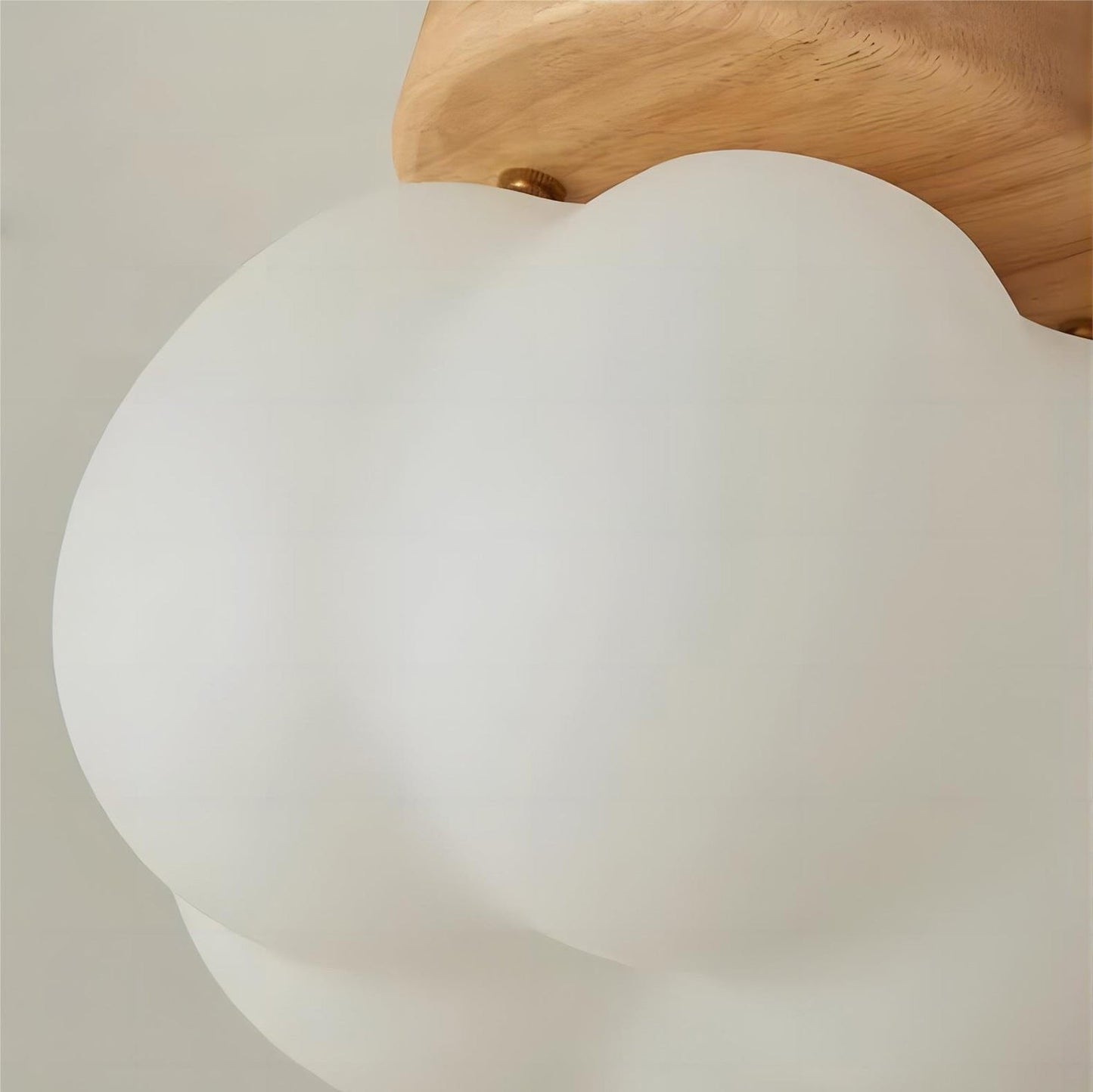 Modern Ceiling Lamp Wood | SnowPumpkin