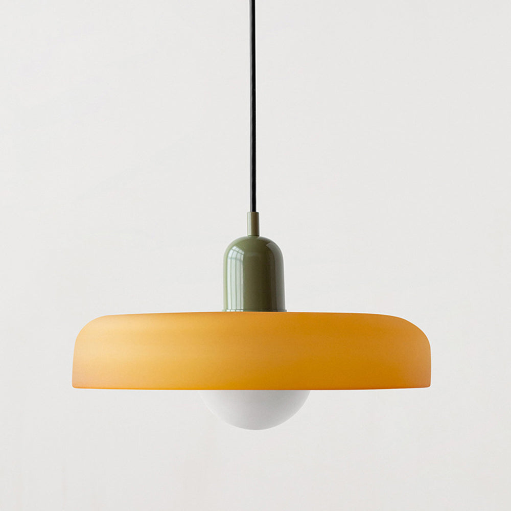 Bauhaus Pendant Lamp in Colored Glass | Aurelio