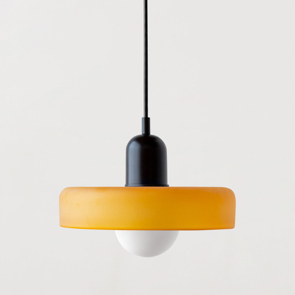 Bauhaus Hanglamp in Gekleurd Glas | Aurelio