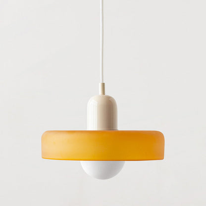 Bauhaus Hanglamp in Gekleurd Glas | Aurelio