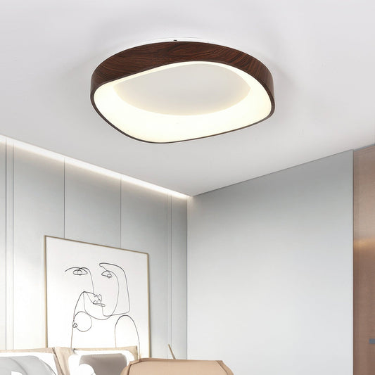 Scandinavian Wooden Ceiling Lamp | LumiGrain