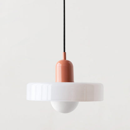 Bauhaus Pendant Lamp in Colored Glass | Aurelio