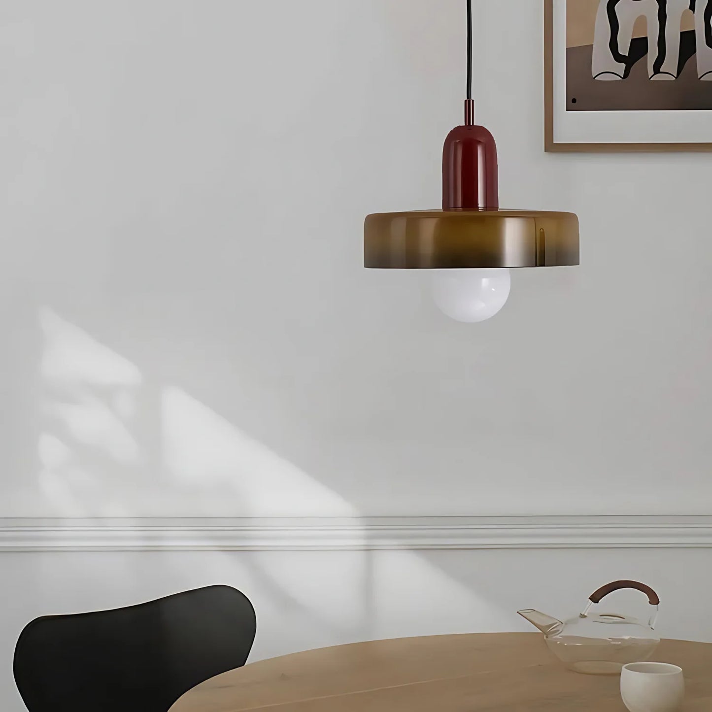 Pendant lamp, Metal & Glass | Aura World