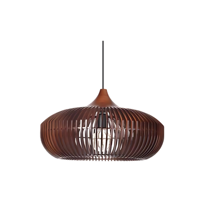 Pendant Lamp, Natural Wood | Zen Halo World