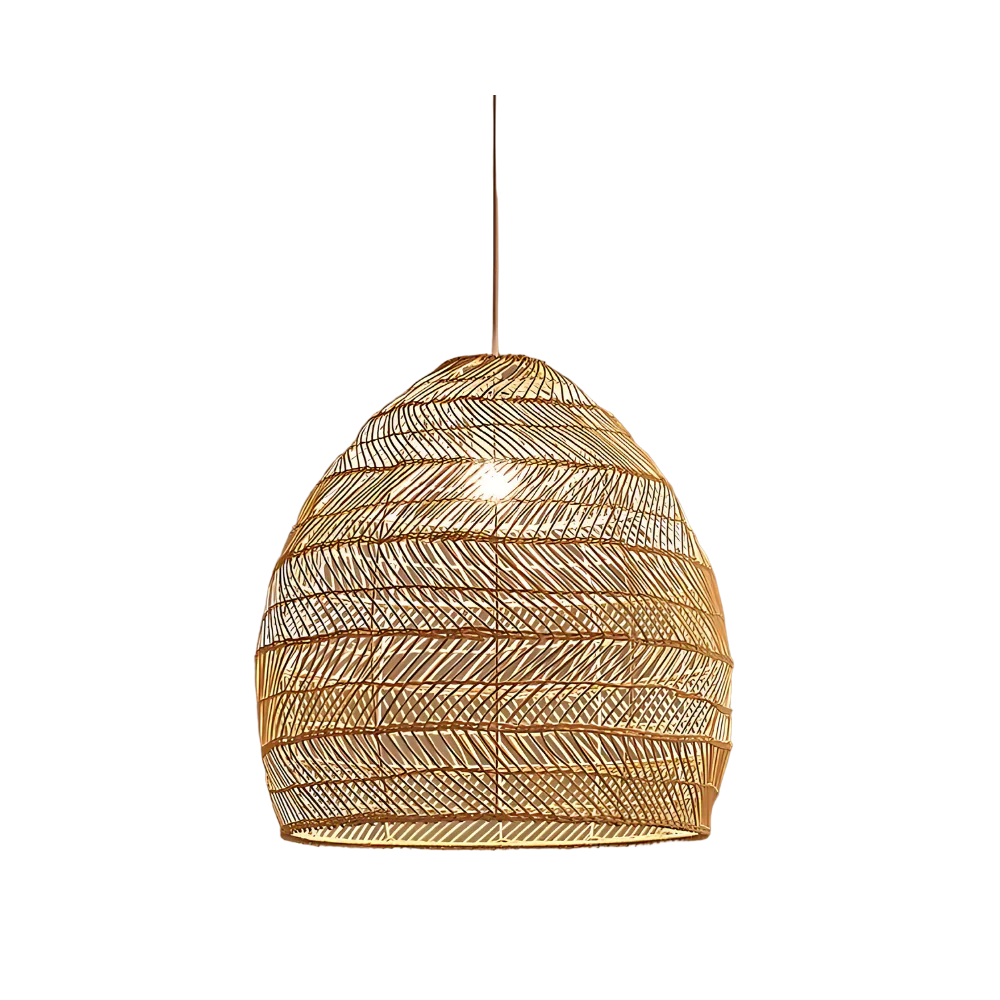 Plafondlamp, Rattan | Lumea Terra