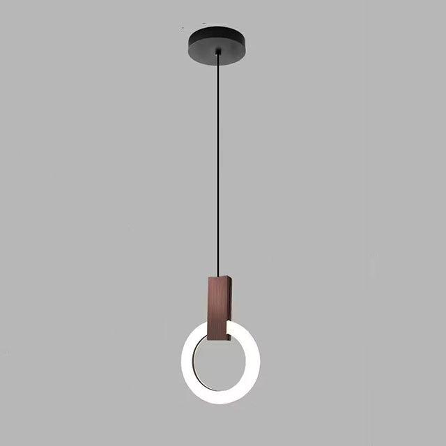 NordicGlow | Minimalist LED Ring Pendant Lamp