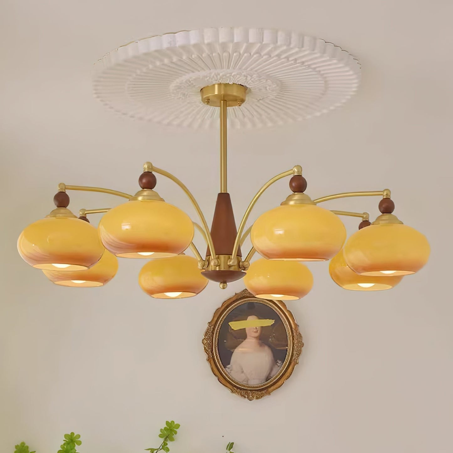 Retro Melodica Chandelier | MelodiGlow