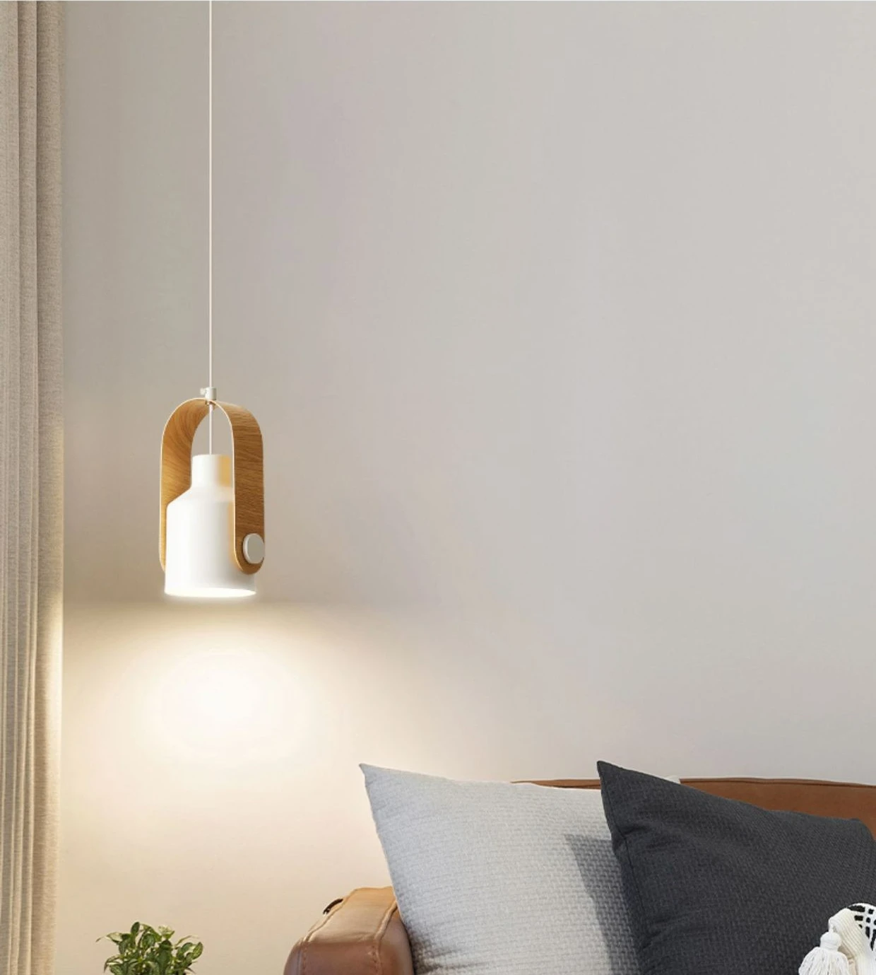 Scandinavian Pendant Lamp Spotlight | LuminoWood