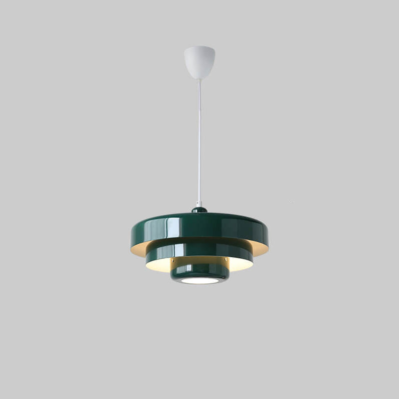 Vintage multi-layer pendant lamp made of metal | LumeLayer