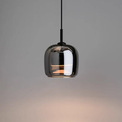 Nordic Zwarte Glazen Hanglamp | NoirGlow