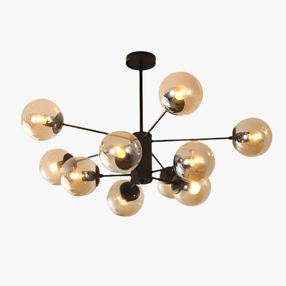 Luxury Glass Ball Chandelier | NobleLuminance