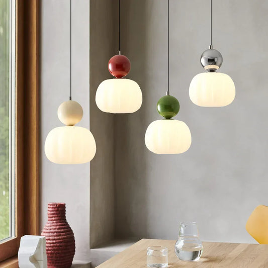 Scout Cream Art Deco Pendant Lamp | LumoSphere