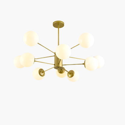 Luxury Glass Ball Chandelier | NobleLuminance