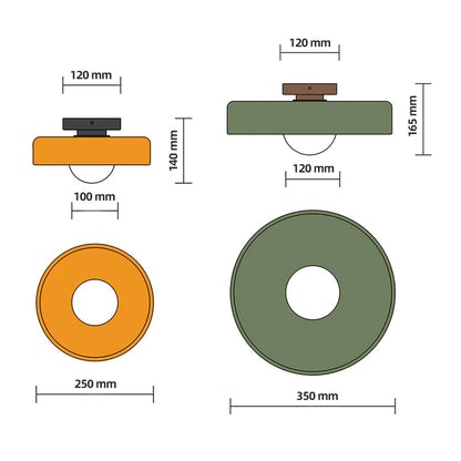 Moderne Ronde Plafondlamp | LumeOrb