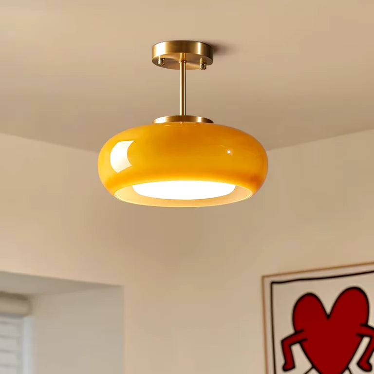 Plafondlamp, Messing | Lumea Aurum