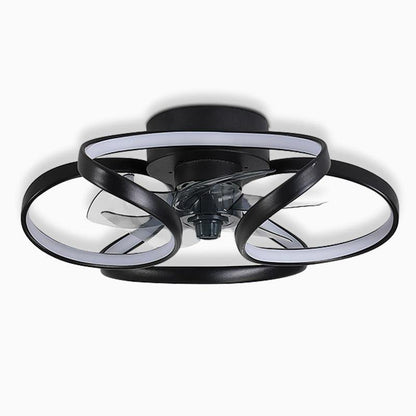 Modern Flower Ceiling Fan | LumiBreeze