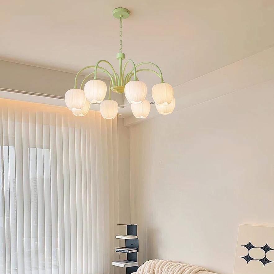 Tulip Matcha Chandelier | TulipGlance