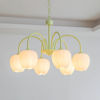 Tulip Matcha Chandelier | TulipGlance