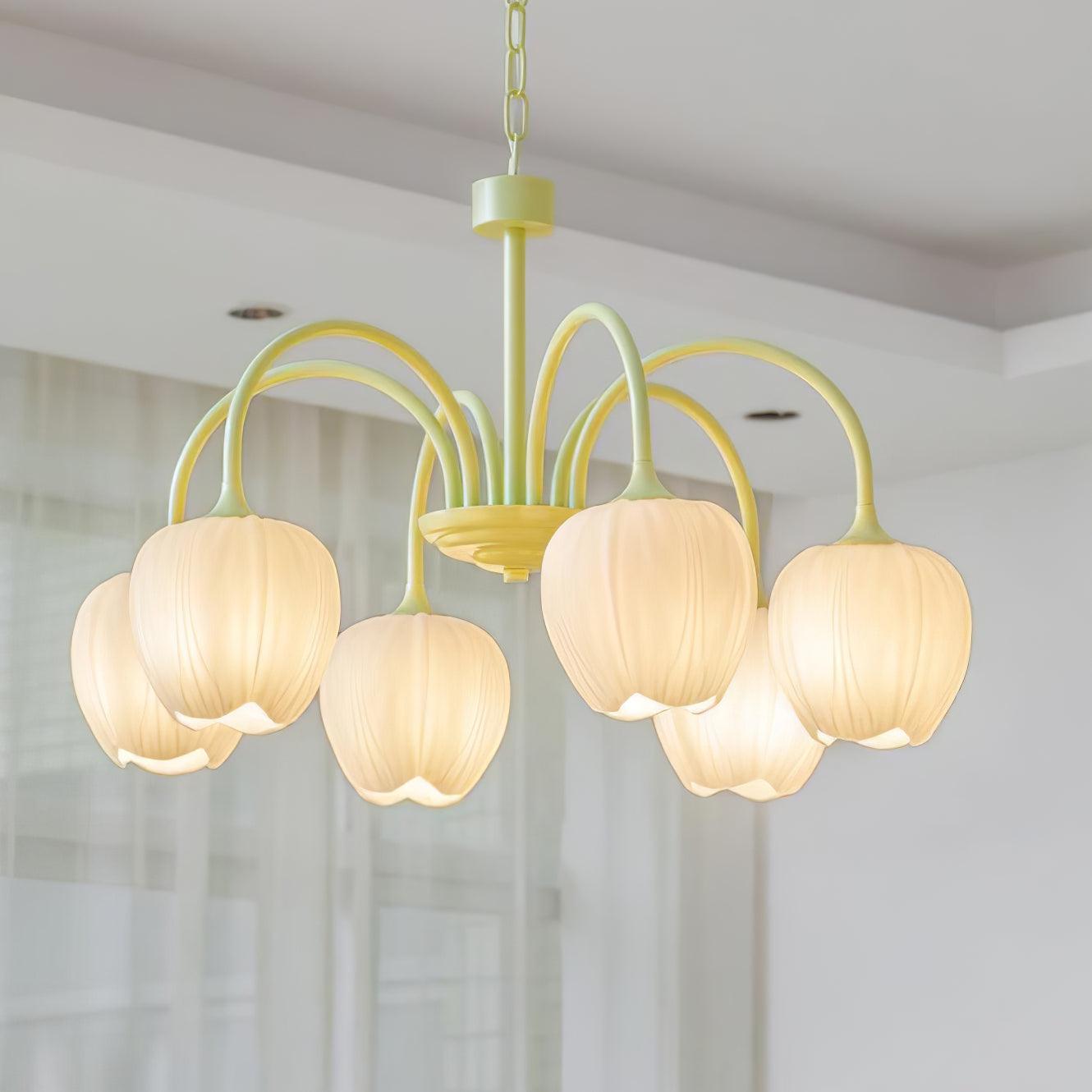 Tulip Matcha Chandelier | TulipGlance