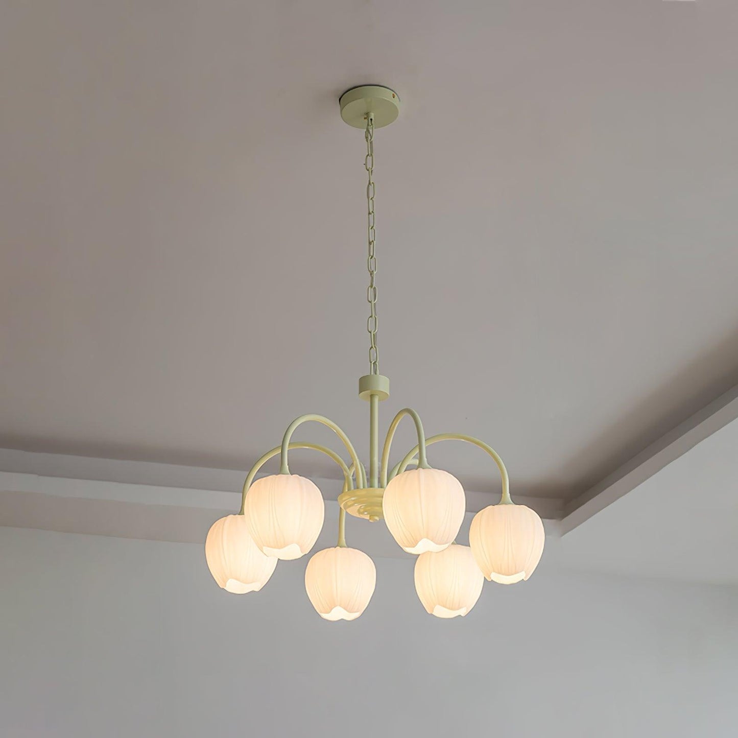 Tulip Matcha Chandelier | TulipGlance