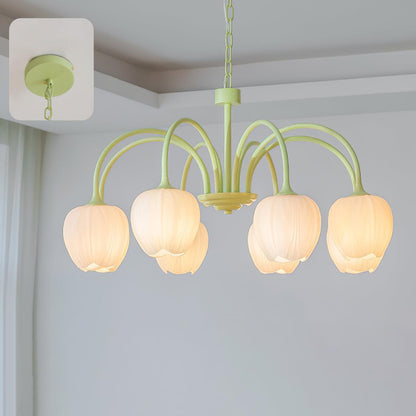 Tulip Matcha Chandelier | TulipGlance