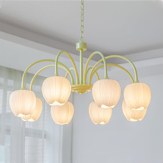 Tulip Matcha Chandelier | TulipGlance